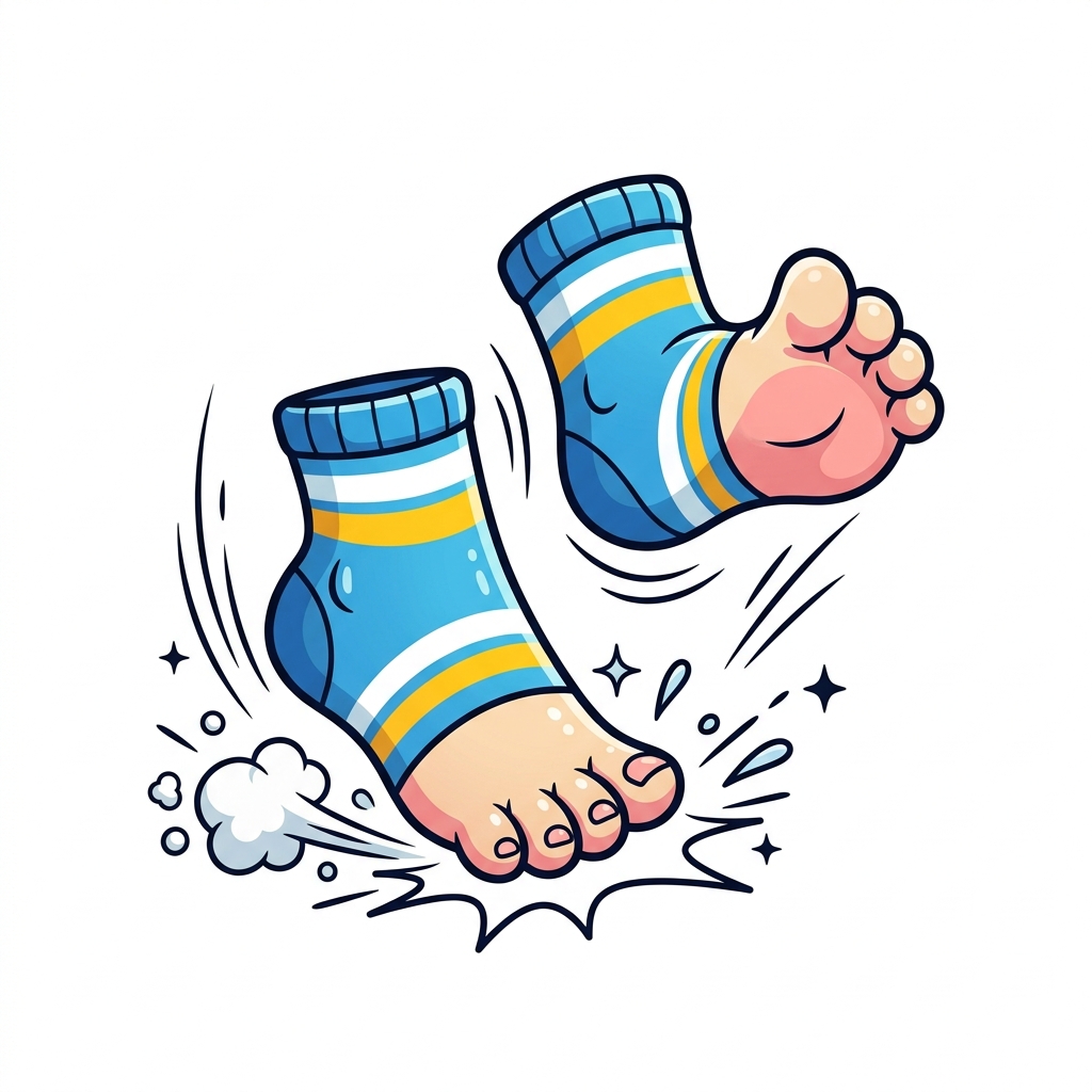 Stamp feet